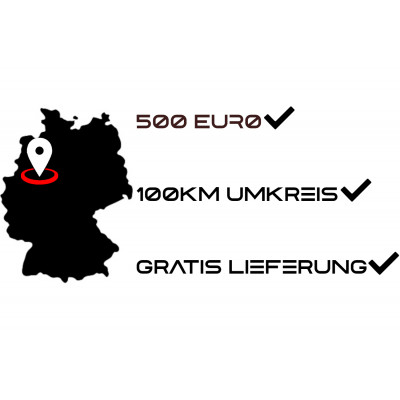Gratis Lieferung ab 500 Euro