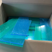 Acrylglas Platte PMMA 2-10mm - 2kg - Res gallery