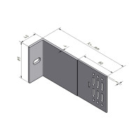 Aluminium-L-Wandhalter 85mm gallery 6_2nd