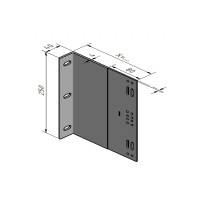 Aluminium-L-Wandhalter 250mm gallery 37_2nd