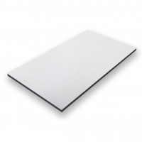 Edelstahlverbund-Fassadenplatte Edelstah gallery