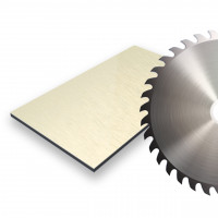 Alu Verbundplatte Zuschnitt Gold-Geb&uum gallery