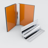 Inneneckprofil für Alu Verbundplatt gallery