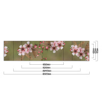 Aluwall Küchenrückwand Kirschblüten - 2031 3