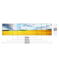 Aluwall Küchenrückwand Weizenfeld - 0560 3