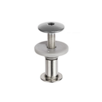 100x Balkonschrauben-Set Kopf &Oslash; 16 mm mit...